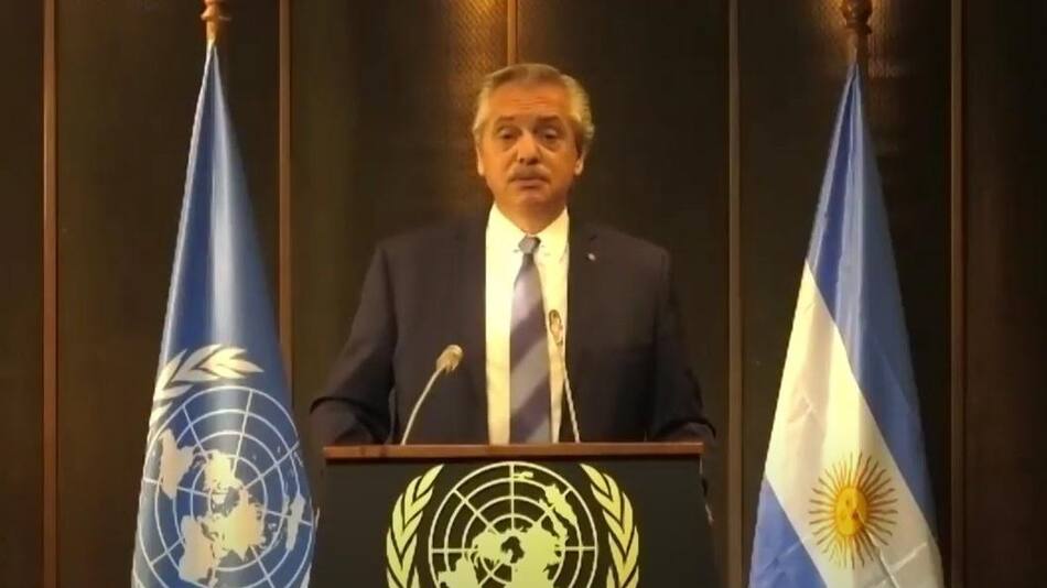 Alberto Fernández ante la CEPAL, Chile