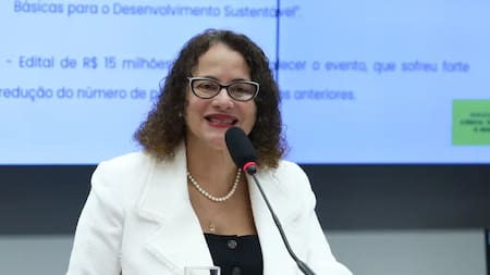 Luciana Santos, ministra de Innovación de Brasil. Fuente: Agencia Brasil