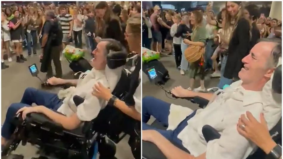 La emoción de Esteban Bullrich. Fotos: captura.