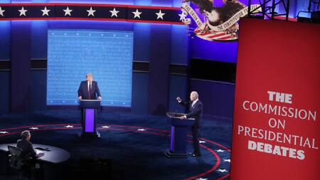 Donald Trump y Joe Biden. Foto: EFE.
