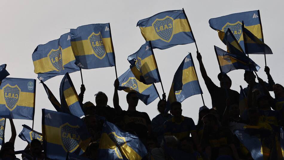 El Día del Hincha de Boca. Foto: Reuters.