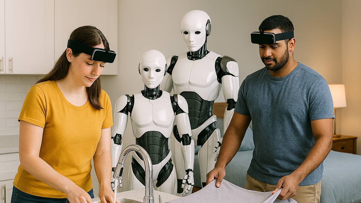 Entrenar robots desde casa: pagan a personas de Argentina y otros países por grabarse haciendo tareas domésticas