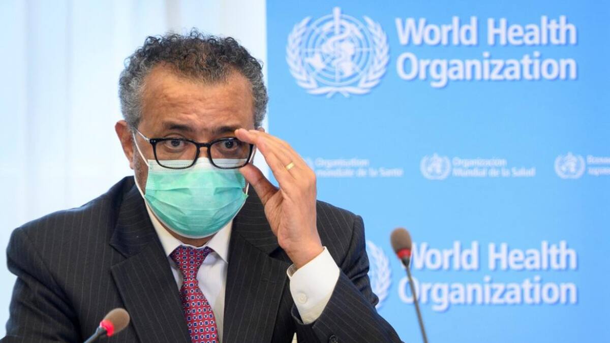 Tedros Adhanom Ghebreyesus, director general de la OMS, Reuters.