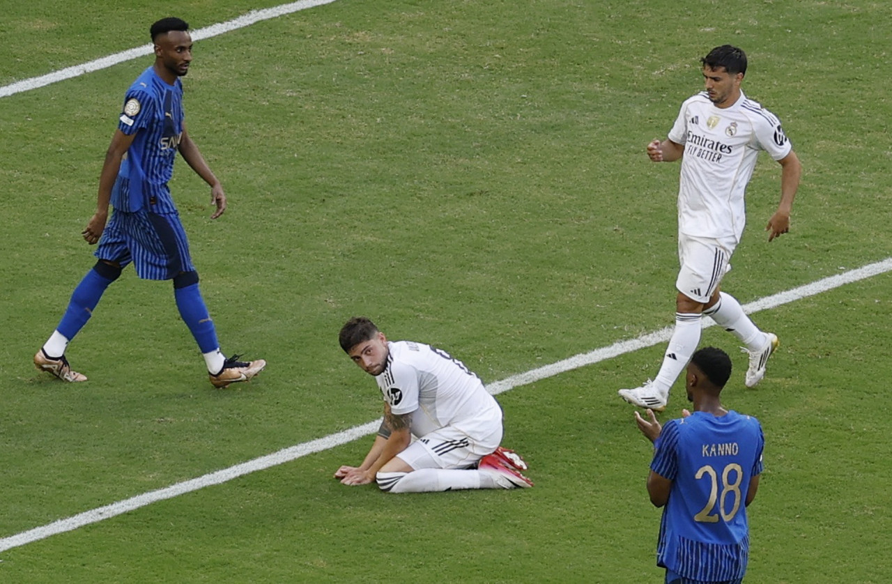 Mundial de Clbes, Real Madrid vs. Al Hilal. Foto: REUTERS.