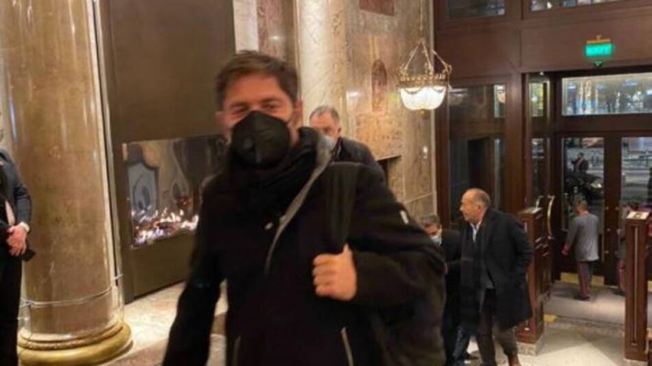 Axel Kicillof en Rusia, foto NA