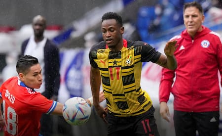 Chile vs Ghana, amistoso. Foto: Reuters.
