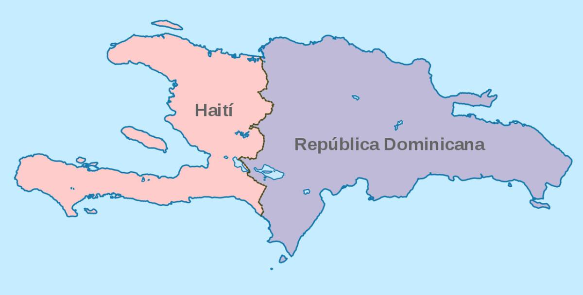 División de La Española. Foto: Wikipedia
