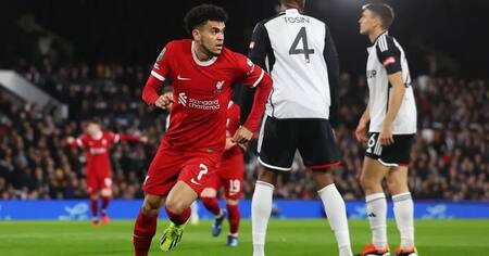 Liverpool vs Fulham, Carabao Cup. Foto: NA