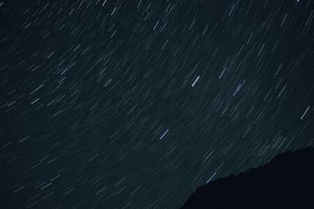 Lluvia de estrellas. Foto Unsplash.