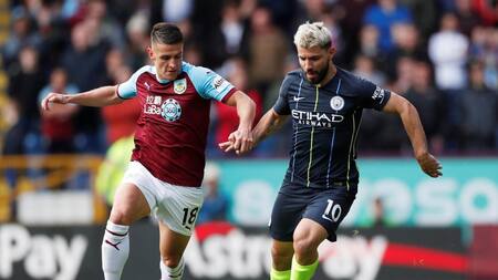 Premier League, Burnley vs. Manchester City, Sergio Kun Agüero, fútbol, deportes, Reuters