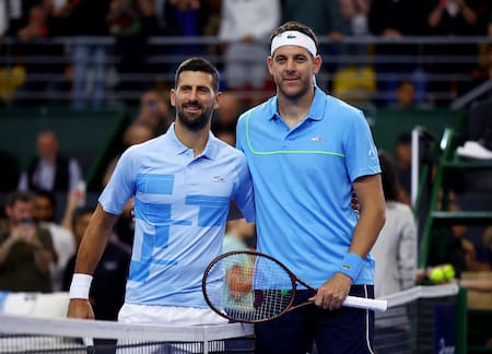 Despedida de Juan Martín Del Potro. Foto: Reuters