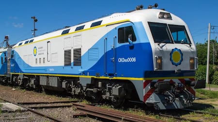 El tren más extenso de la Argentina.
