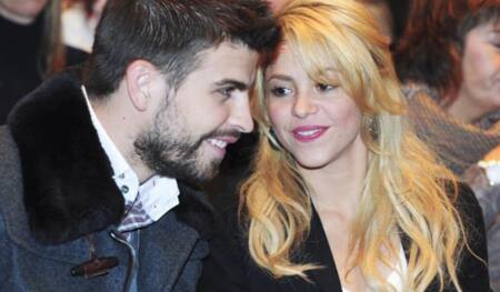 Shakira y Gerard Piqué, pareja. Foto: NA