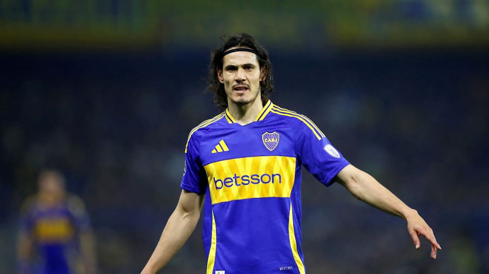 Edinson Cavani. Foto: Reuters.