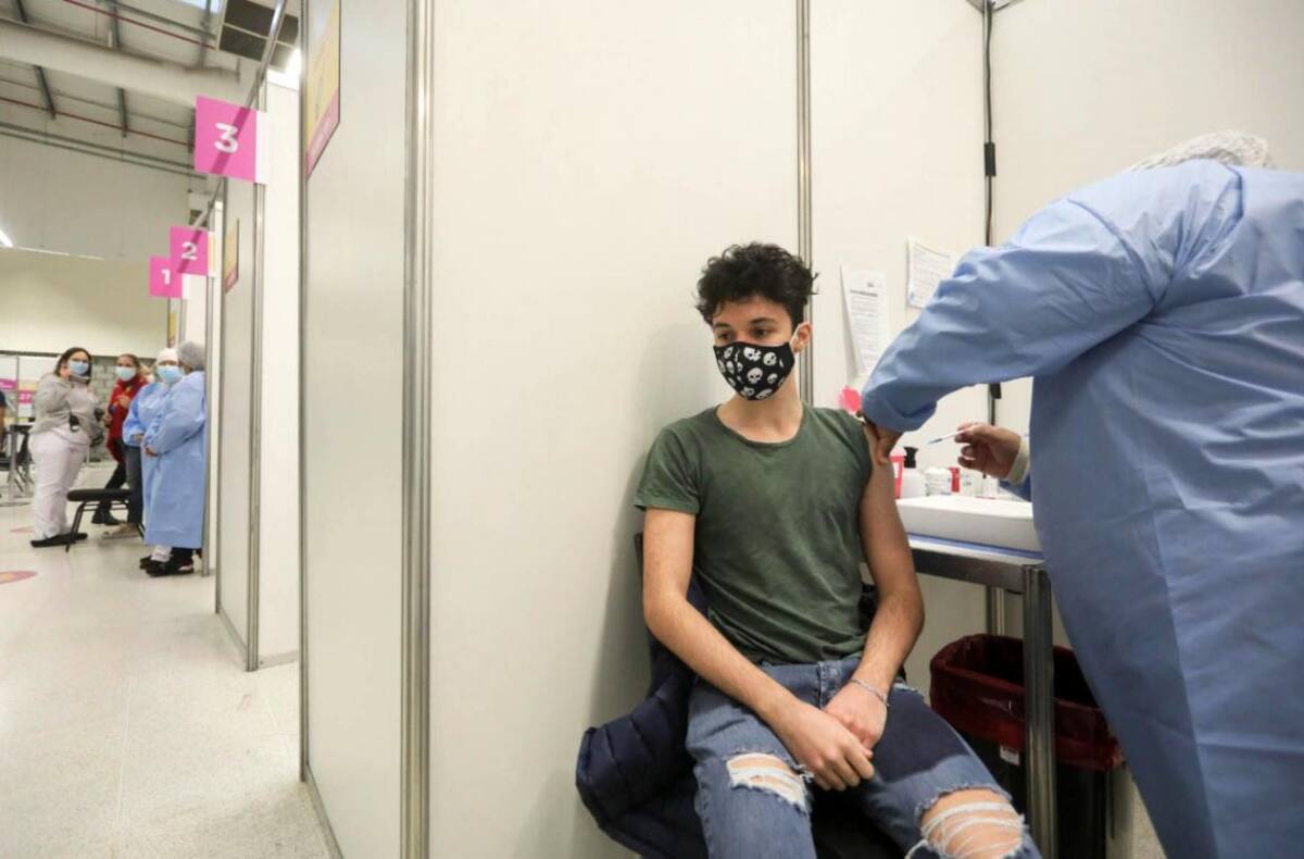 Vacunación, coronavirus en Argentina, NA