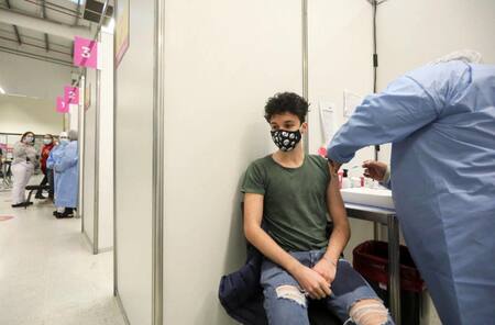 Vacunación, coronavirus en Argentina, NA