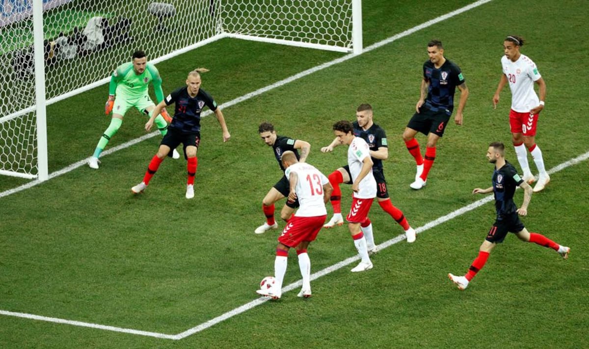 Croacia vs. Dinamarca - Mundial Rusia 2018 (Reuters)