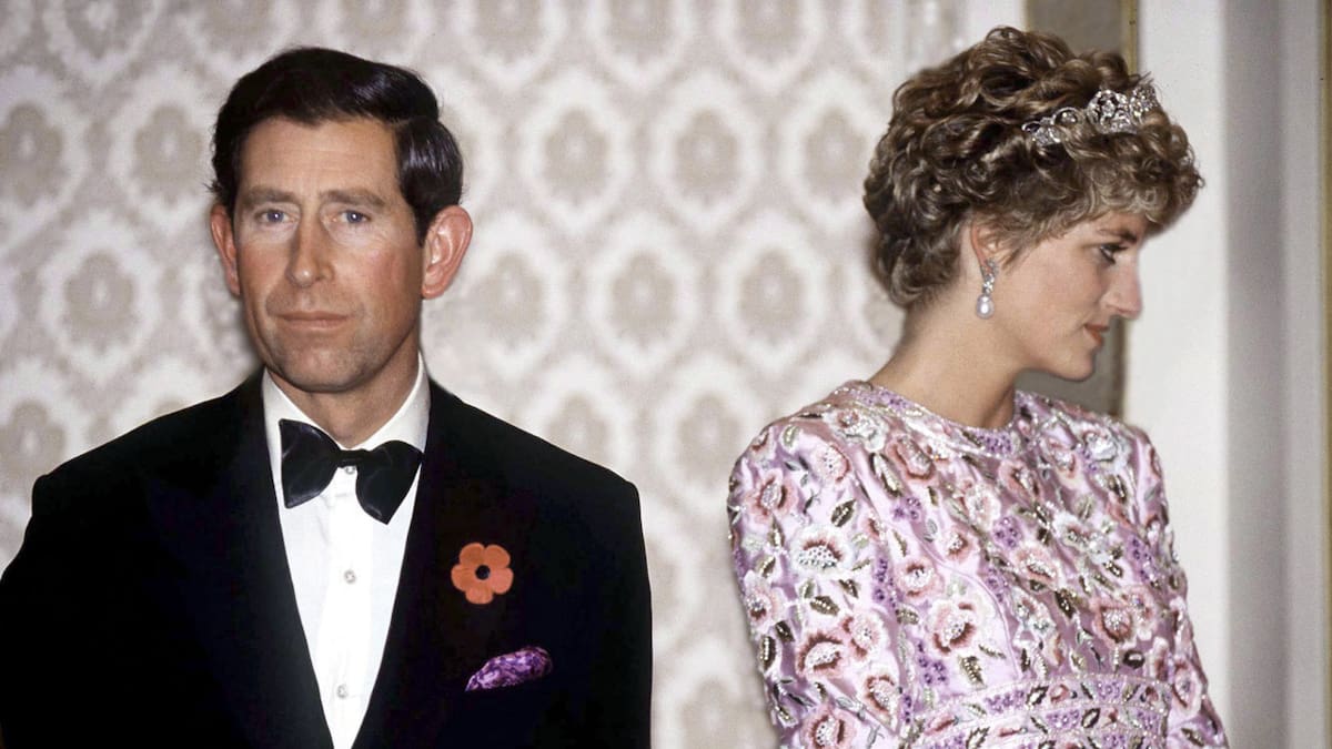 El príncipe Carlos y Lady Di en noviembre de 1992 en Seúl. Ese sería el último viaje oficial de la pareja. Foto: Getty Images.