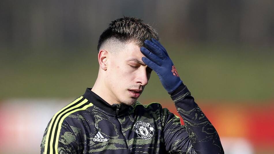 Lisandro Martínez; Manchester United. Foto: Reuters.