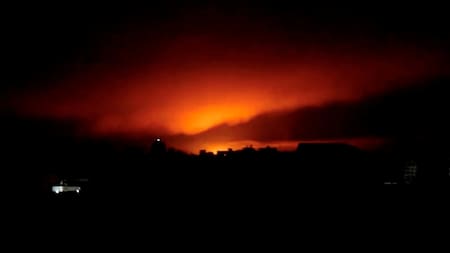 Bombardeos de Israel en Gaza. Foto: REUTERS.