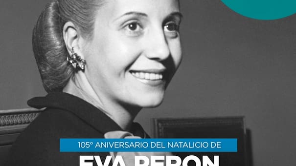 Evita cumpliría hoy 105 años: el homenaje de UTHGRA