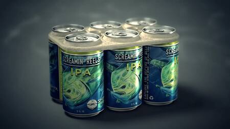 La empresa Saltwater Brewery creó los "Eco Six Pack Rings". Foto: Saltwater Brewery