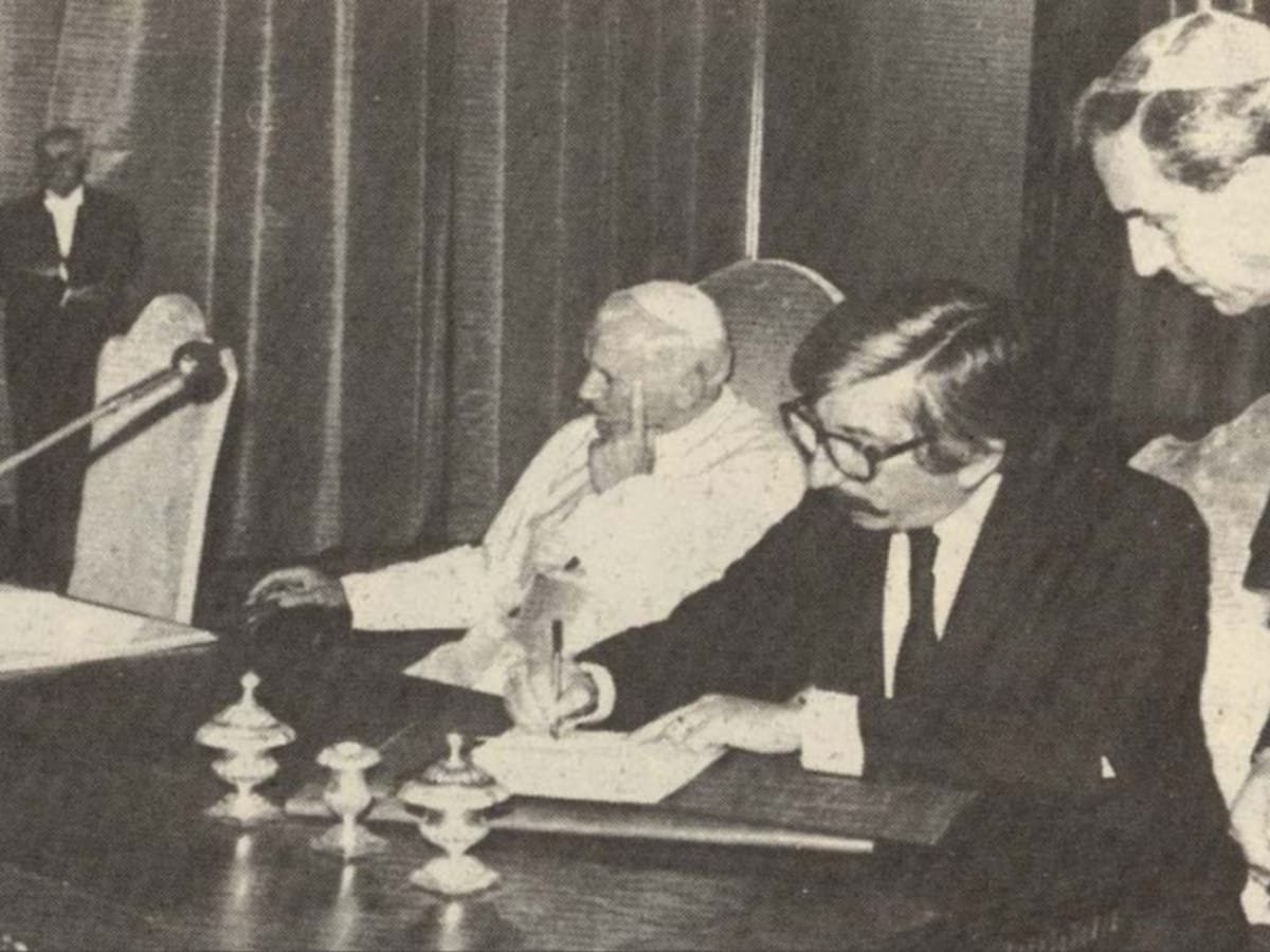 El Papa que frenó una guerra entre Argentina y Chile