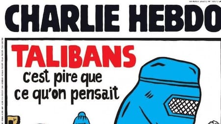 Messi y los talibanes, los protagonistas de una polémica tapa de Charlie Hebdo