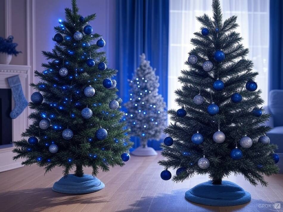 Decoración, Navidad. Foto: X/Grok.