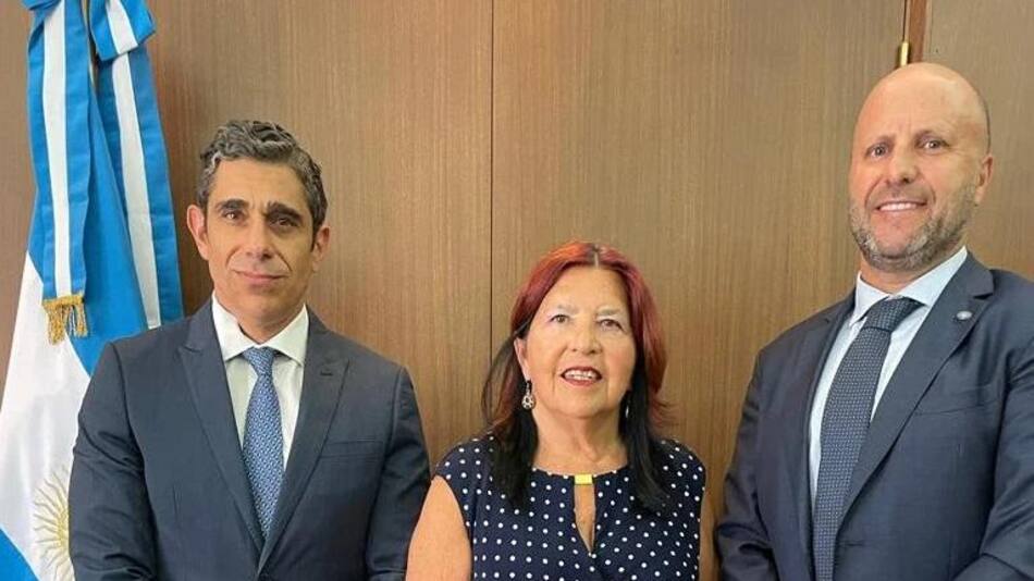 Petrone, Ana María Figueroa y Borinsky, autoridades de la Cámara de Casación.
