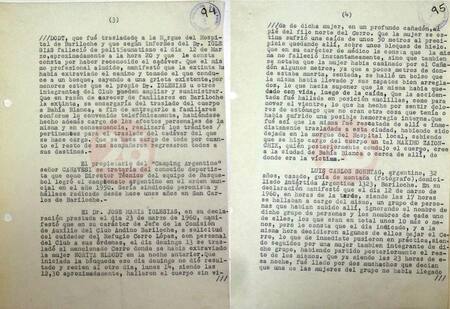Josef Mengele y Nora Eldodt, Documento Ministerio del Interior