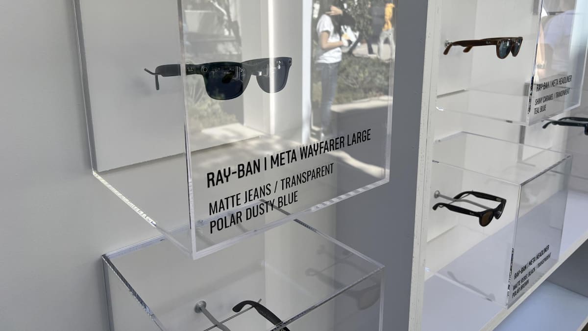 Ray-Ban segunda generación de Meta. EFE.
