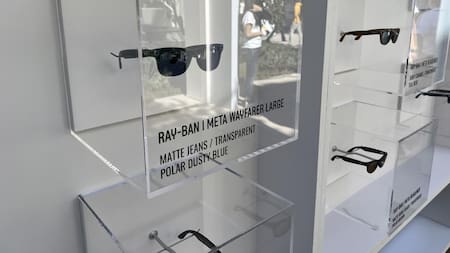 Ray-Ban segunda generación de Meta. EFE.