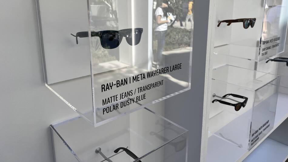 Ray-Ban segunda generación de Meta. EFE.