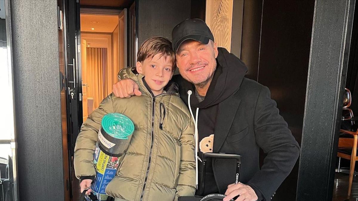 Marcelo Tinelli y Lolo. Foto: Instagram