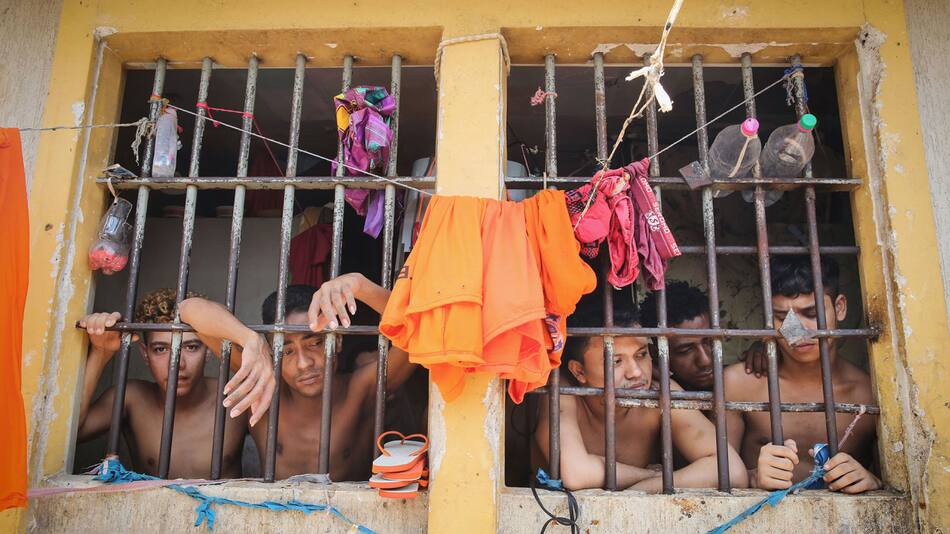 Cárceles en Brasil. Foto: Reuters