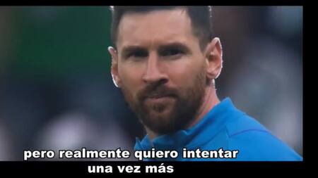 Messi. Foto: captura de video