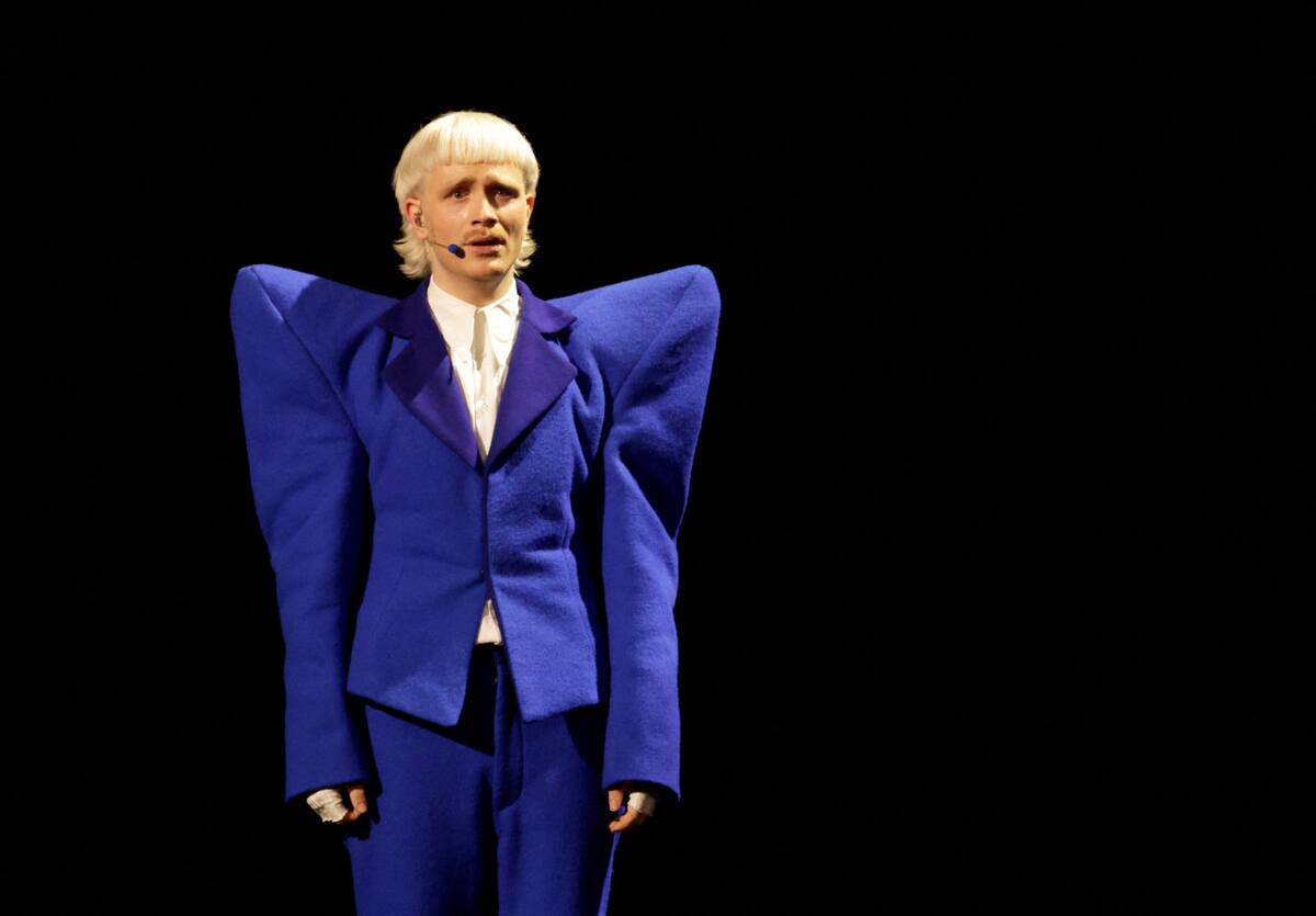 Joost Klein, participante holandés en Eurovisión 2024. Foto: Reuters.