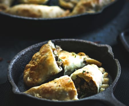 Empanadas, comida. Foto: Unsplash