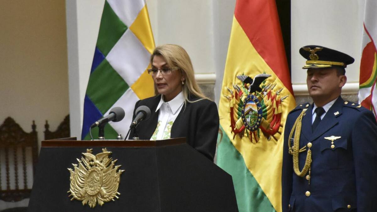 Jeanine Añez, presidenta Bolivia, NA