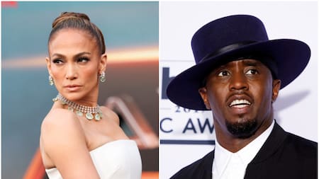 Jennifer Lopez y Sean 'Diddy' Combs. Fotos: Reuters.