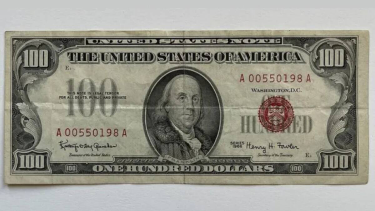 El billete de 100 dólares que dejará de circular. Foto: Web.