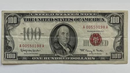 El billete de 100 dólares que dejará de circular. Foto: Web.