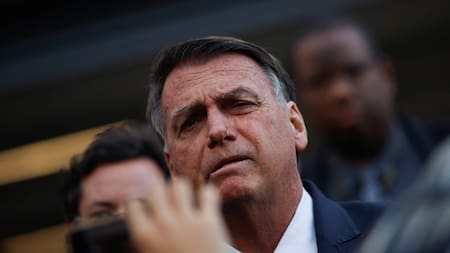 Jair Bolsonaro, expresidente de Brasil. Foto: Reuters.