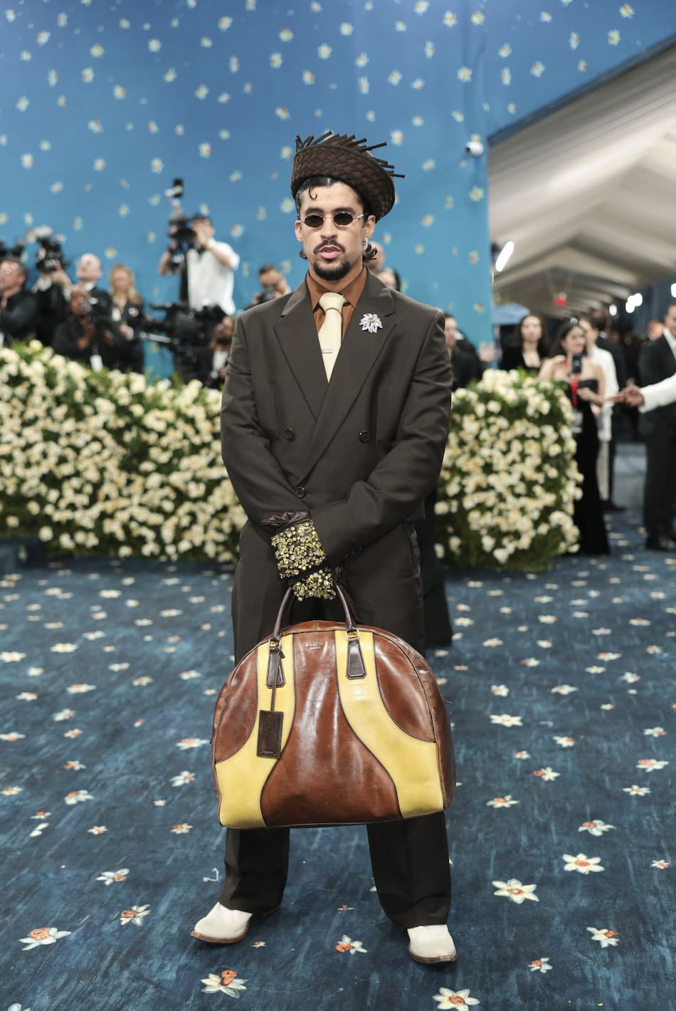 Bad Bunny Met Gala 2025. Foto: Reuters/Mario Anzuoni.