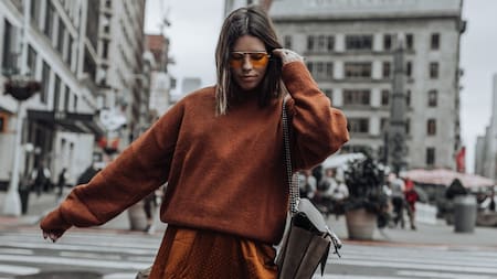 Moda, ropa marrón. Fuente: Pinterest