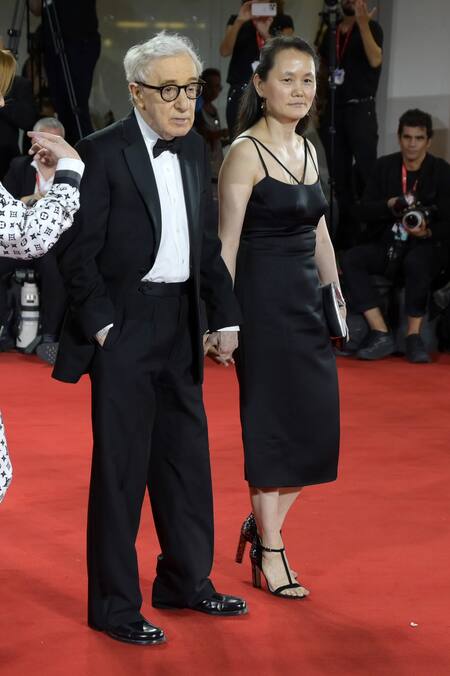 Woody Allen junto a su esposa. Foto: Reuters.