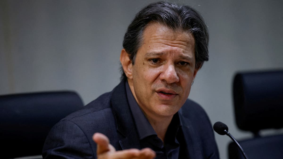 Fernando Haddad, ministro de Hacienda de Brasil. Foto: Reuters.