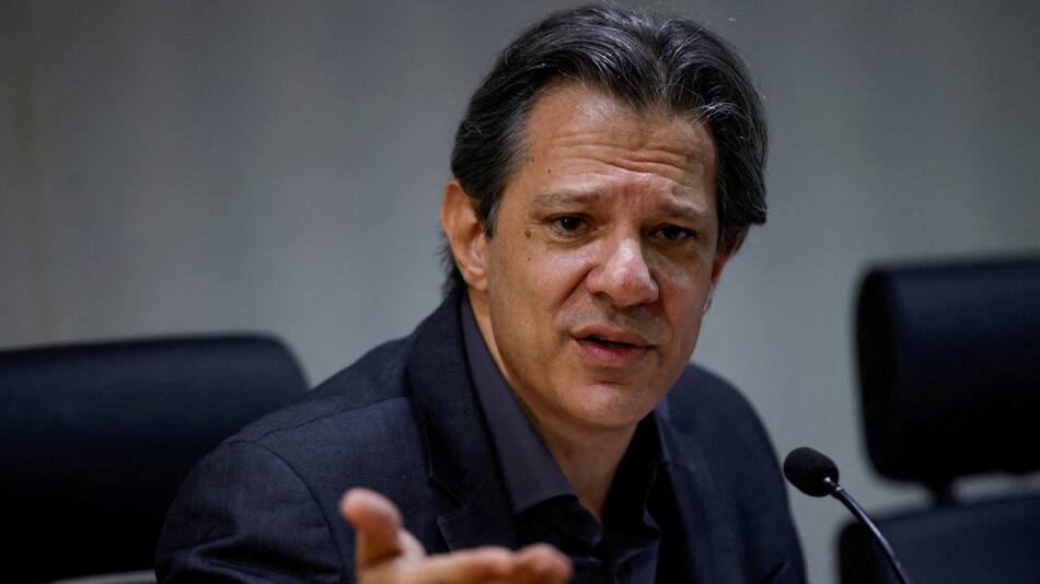 Fernando Haddad, ministro de Hacienda de Brasil. Foto: Reuters.