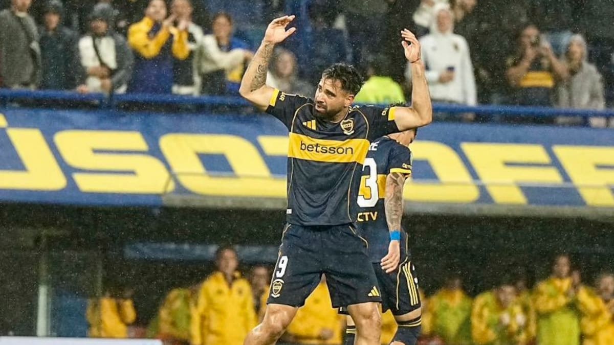 Milton Giménez; Boca Juniors vs. Newells; Torneo Clausura 2025.